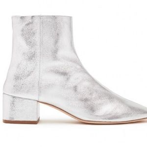 Loeffler Randall "Carter" Metallic Bootie size 7